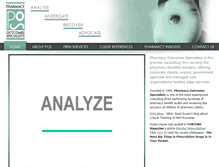 Tablet Screenshot of pharmout.com